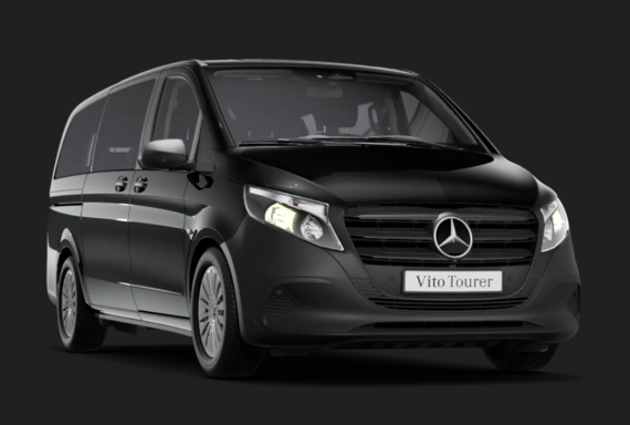 Luxury chauffeur van